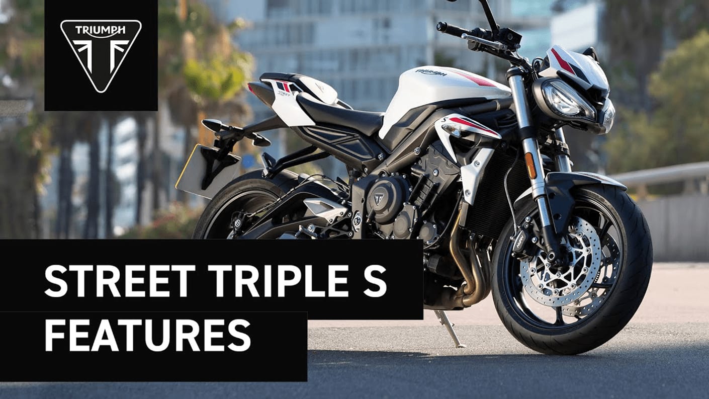 Triumph street outlet triple s a2